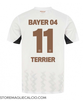 Bayer Leverkusen Martin Terrier #11 Maglia Gara Trasferta Repliche 2024-25